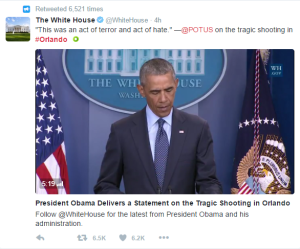 Barack Obama sobre masacre en Orlando