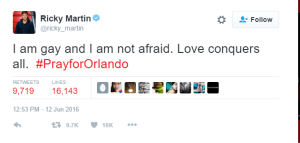Ricky Martin en Twitter #Orlando