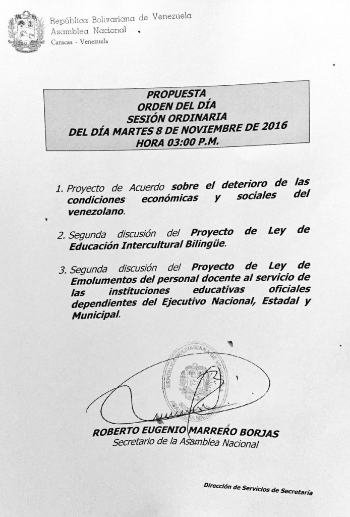 ordendeldia