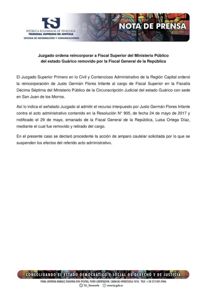 sentencia